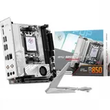 Материнская плата MSI MPG B850I EDGE TI WIFI AM5 B850 2xDDR5 2xSATA RAID 2xM.2 HDMI Type-C mTX