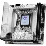 Материнская плата MSI MPG B860I EDGE TI WIFI B860, LGA1851, 2*DDR5, 1*PCIEx16, 2*M.2, 2*TypeC, 1*USB3.2Gen2, 6*USB3.2Gen1, 2*USB2.0, 2*SATA3.0, Type-C(DP), HDMI, ITX, RTL