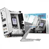 Материнская плата MSI MPG B860I EDGE TI WIFI B860, LGA1851, 2*DDR5, 1*PCIEx16, 2*M.2, 2*TypeC, 1*USB3.2Gen2, 6*USB3.2Gen1, 2*USB2.0, 2*SATA3.0, Type-C(DP), HDMI, ITX, RTL