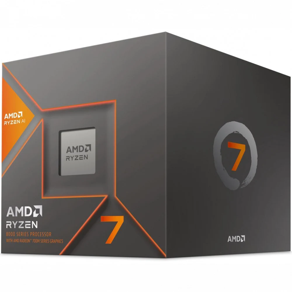 Центральный Процессор AMD RYZEN 7 8700G BOX (Phoenix, 4nm, C8/T16, Base 4,20GHz, Turbo 5,10GHz, RDNA 3.0 Graphics, L3 16Mb, TDP 65W, SAM5)