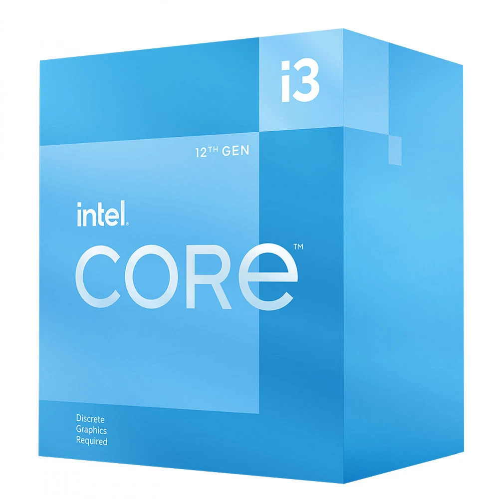 Процессор Intel Core i3-12100F Alder Lake (3200MHz, LGA1700, L3 12Mb), oem Core i3-12100F