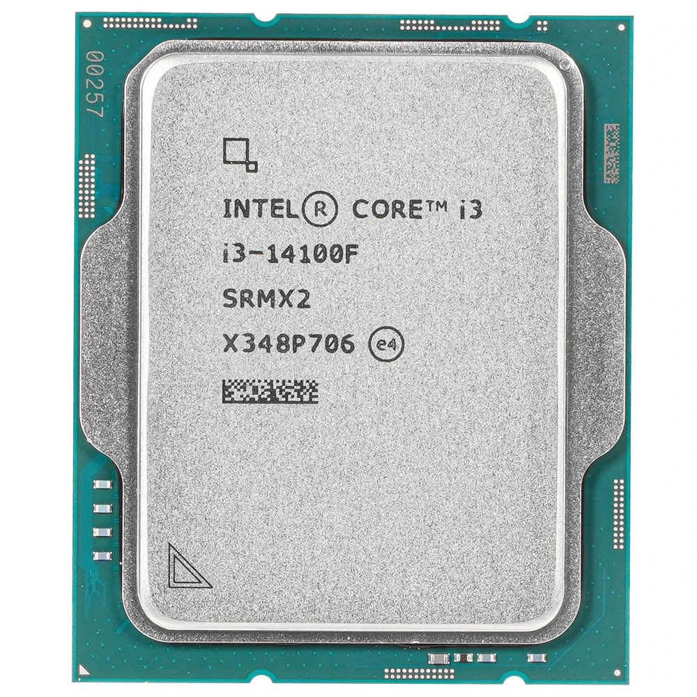 Intel CPU Desktop Core i3-14100F (up to 4.70 GHz, 12M Cache, LGA1700) tray