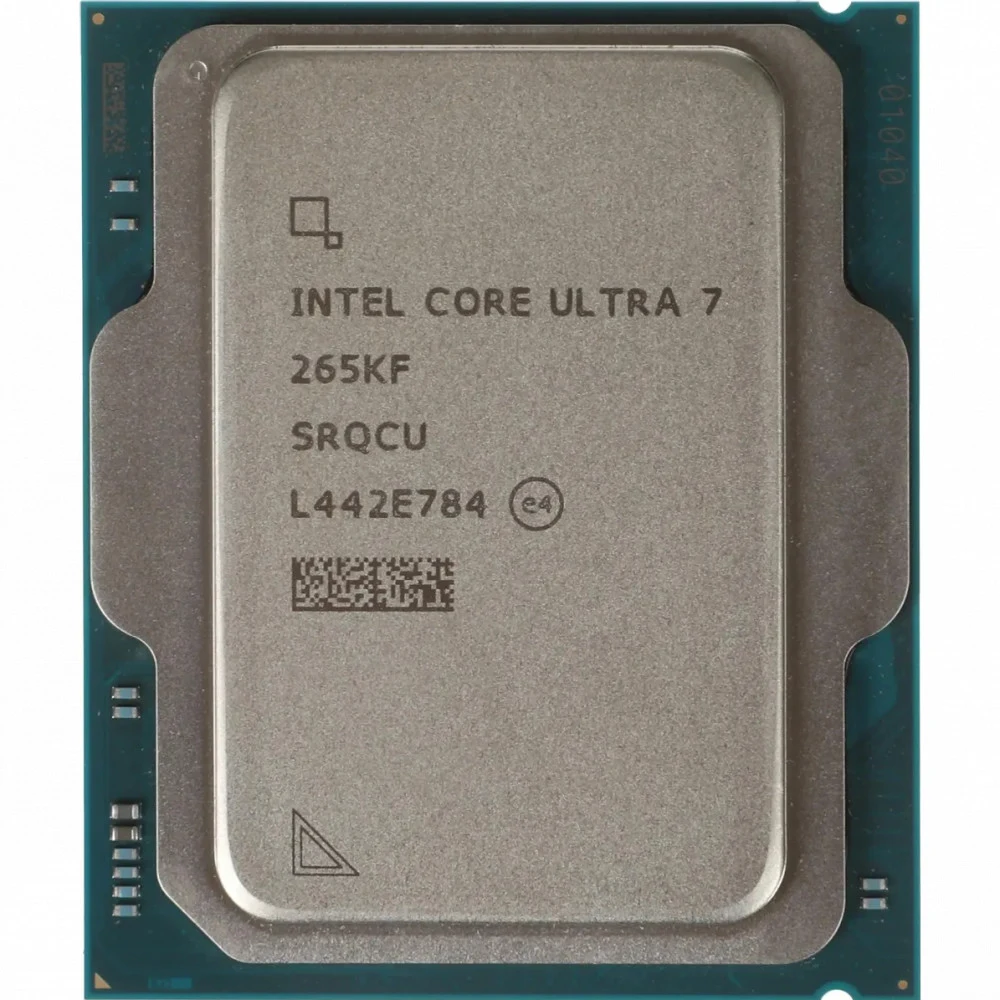 Процессор CPU Intel Core Ultra 7 265KF TRAY (S1851, 3300MHz up to 5500MHz/36Mb+30Mb, 20C(8P+12E)/20T, Arrow Lake, 3nm, 125-250W, unlocked, Intel AI Boost)