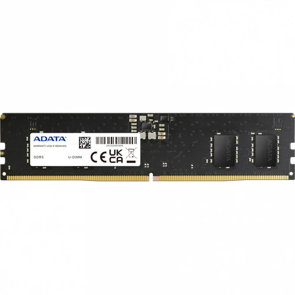Оперативная память DDR5 8GB 4800MHz A-Data AD5U48008G-S RTL PC5-38400 CL40 DIMM 288-pin 1.1В single rank Ret [AD5U48008G-S]