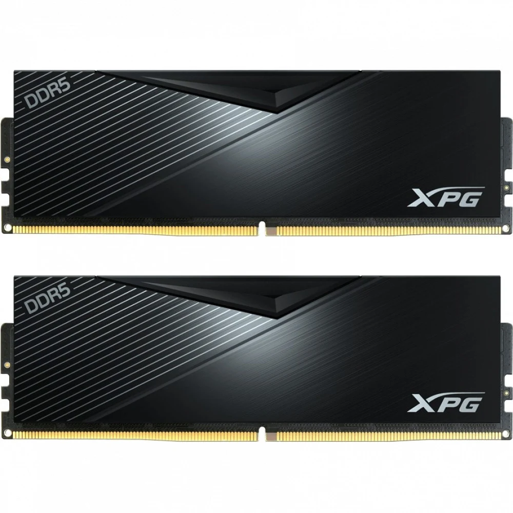 Память DDR5 2x16GB 6000MHz A-Data AX5U6000C3016G-DCLABK XPG Lancer RTL Gaming PC5-48000 CL30 DIMM 288-pin 1.35В kit single rank с радиатором Ret