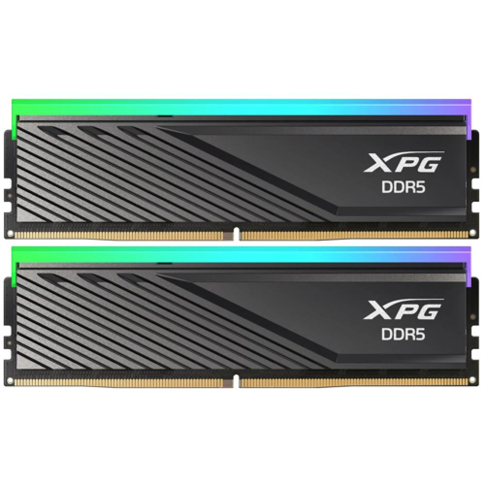 Память DDR5 2x16GB 6000MHz A-Data AX5U6000C3016G-DTLABRBK XPG Lancer Blade RGB RTL Gaming PC5-48000 CL30 DIMM ECC 288-pin 1.35В kit dual rank с радиатором Ret