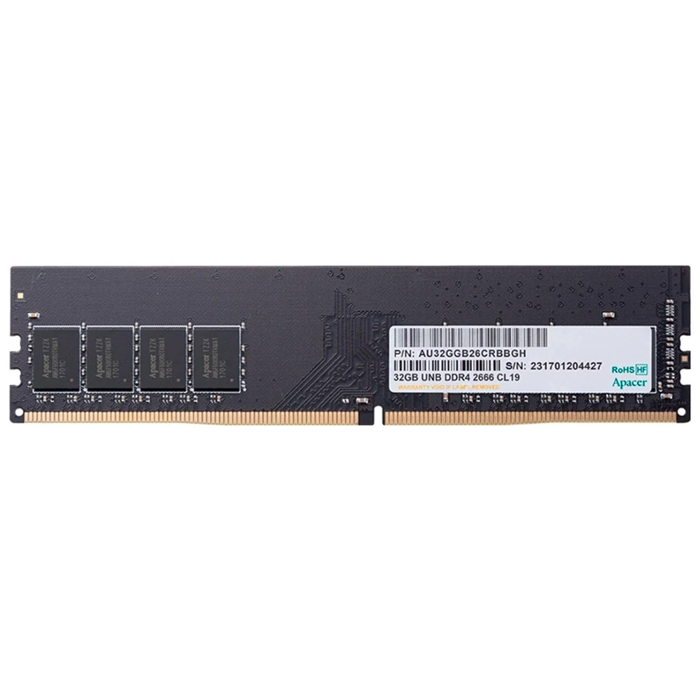 Модуль памяти, Apacer, EL.32G2V.PRH, DDR4, 32GB, DIMM <PC4-21300/2666MHz>