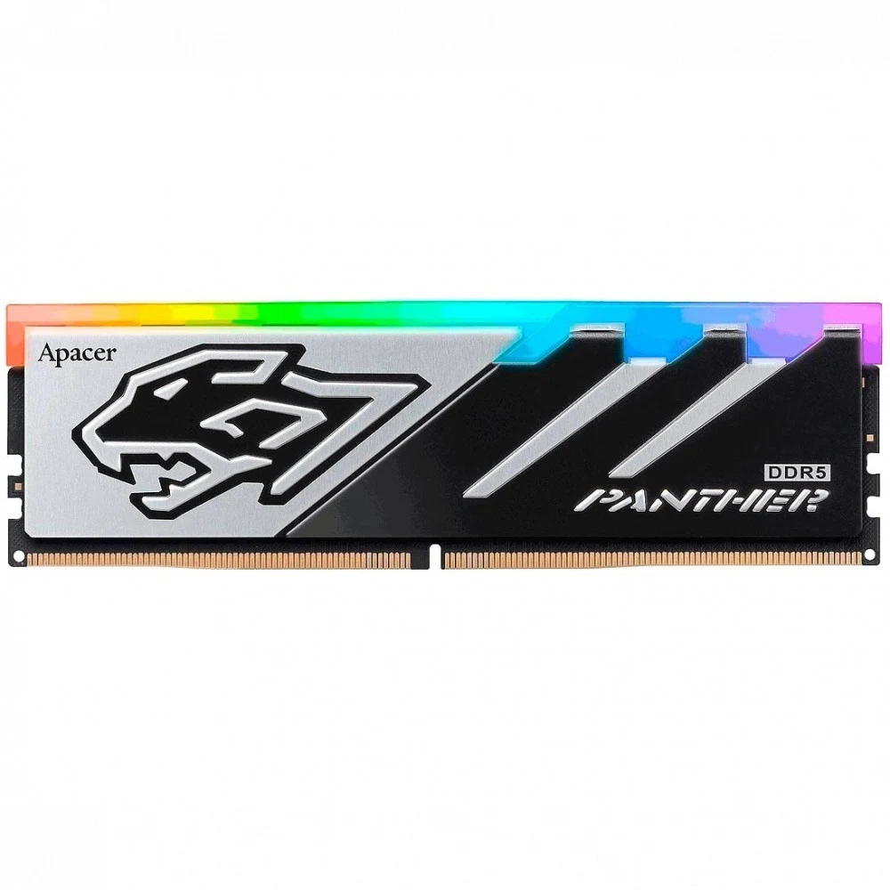 Модуль памяти, Apacer, Panther RGB AH5U32G52C5229BAA-1, DDR5, 32GB, DIMM, <PC5-41600/5200MHz>