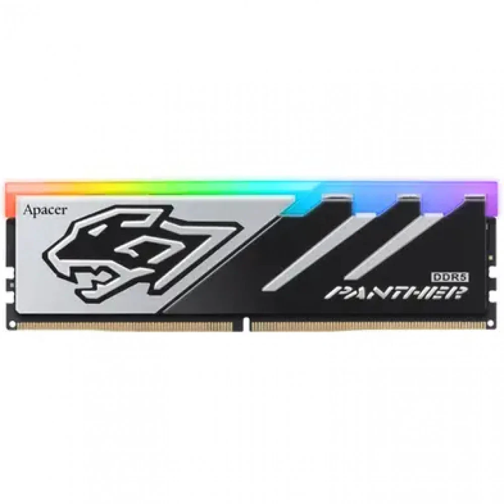 Модуль памяти, Apacer, Panther RGB AH5U16G56C5229BAA-1, DDR5, 16GB, DIMM, <PC5-44800/5600MHz>