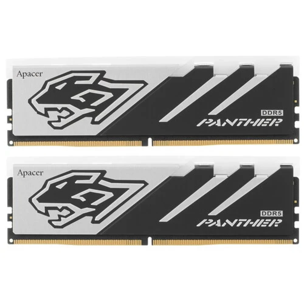 Оперативная память Apacer DDR5 32GB 5600MHz DIMM Panther RGB Gaming Memory CL40 1.25V Kit (2x16GB) (Retail) 2048*8 Heat Sink (Retail) 3 years (AH5U32G56C5229BAA-2)