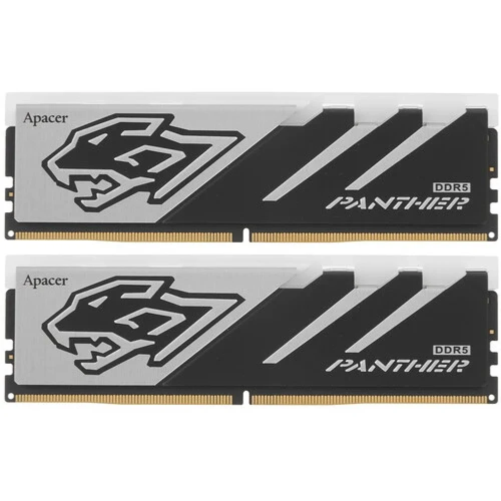 Оперативная память Apacer DDR5 32GB 6000MHz DIMM Panther RGB Gaming Memory CL38 1.35V Kit (2x16GB) (Retail) 2048*8 Heat Sink (Retail) 3 years (AH5U32G60C6229BAA-2)
