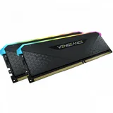 16GB Vengeance RGB RS, RGB LED, Black PCB, DDR4, Dimm, 3200MHz, Unbuffered, 16-20-20-38, CMG16GX4M2E3200C16 XMP 2.0, 1.35V, for AMD Ryzen & Intel CMG16GX4M2E3200C16 (Kit of 2x8GB) (649007)