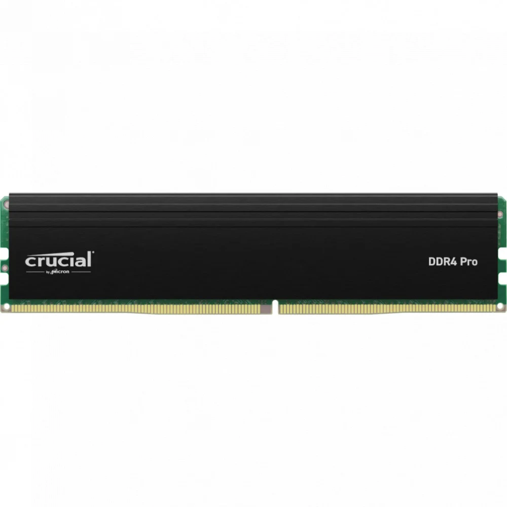 Модуль памяти 32GB Crucial DDR4 3200 DIMM Pro Overclocking Desktop Memory Non-ECC, CL22, 1.2V, DRx8, RTL