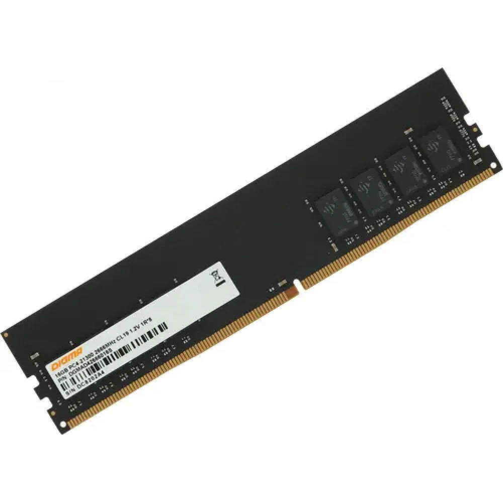 Оперативная память DDR4 16Gb 3200MHz Digma DGMAD43200016S RTL PC4-25600 CL22 DIMM 288-pin 1.2В single rank Ret [DGMAD43200016S]