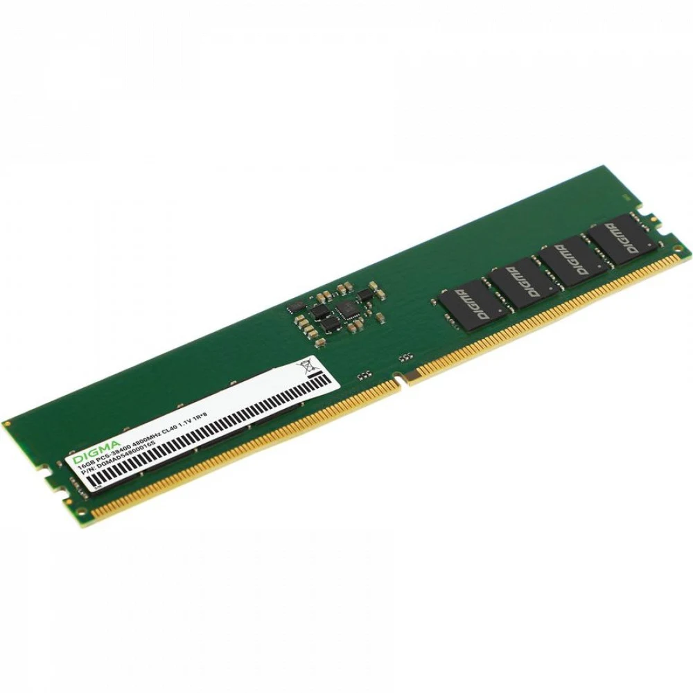 Оперативная память DDR5 32GB 4800MHz Digma DGMAD54800032D RTL PC5-38400 CL40 DIMM 288-pin 1.1В dual rank Ret [DGMAD54800032D]