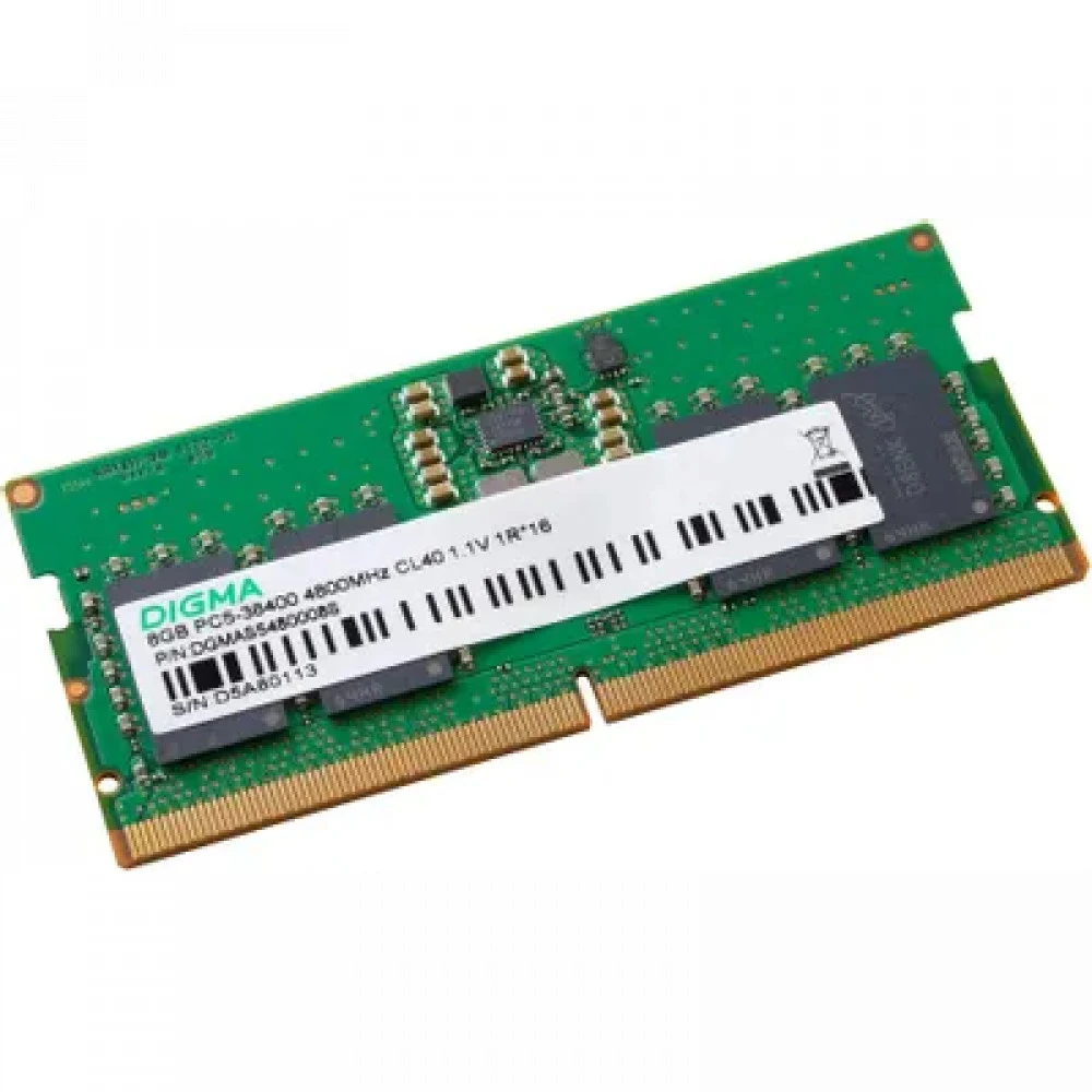 Оперативная память DDR5 16GB 4800MHz Digma DGMAS54800016S RTL PC5-38400 CL40 SO-DIMM 262-pin 1.1В single rank Ret [DGMAS54800016S]
