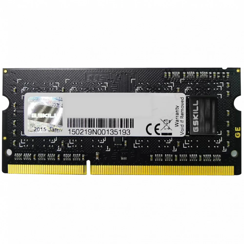 Модуль памяти для ноутбука, G.SKILL, F3-12800CL11S-4GBSQ, DDR3, 4GB, SO-DIMM <PC3-12800/1600MHz>