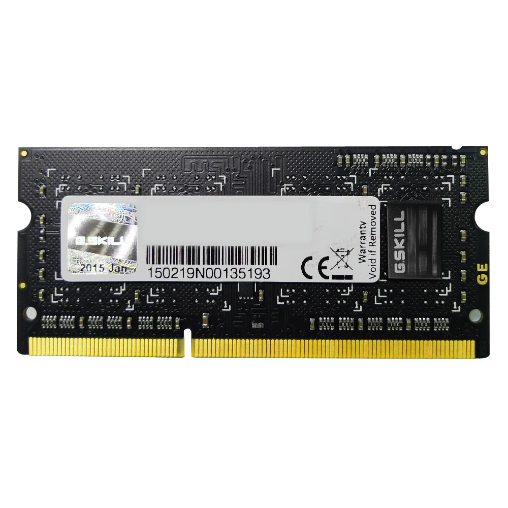 Модуль памяти для ноутбука, G.SKILL, F3-1600C11S-8GSQ, DDR3, 8GB, SO-DIMM <PC3-12800/1600MHz>
