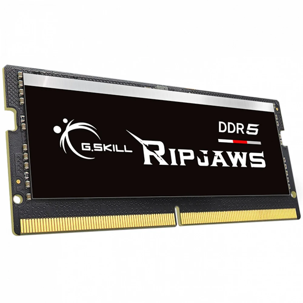 Модуль памяти для ноутбука, G.SKILL, Ripjaws F5-5600S4645A32GX1-RS, 32GB, CL46, 1.10 V, SO-DIMM <PC5-44800/5600MHz>