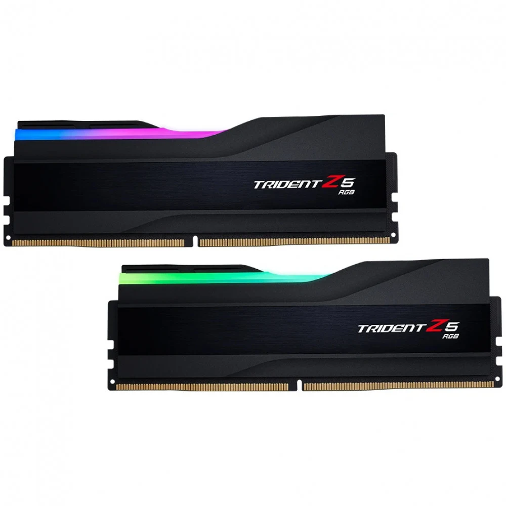 Комплект модулей памяти, G.SKILL, Trident Z5 RGB F5-5600J3636D32GX2-TZ5RK, DDR5, 64GB (Kit 2x32GB), CL36, 1.25 V, DIMM <PC5-44800/5600MHz>