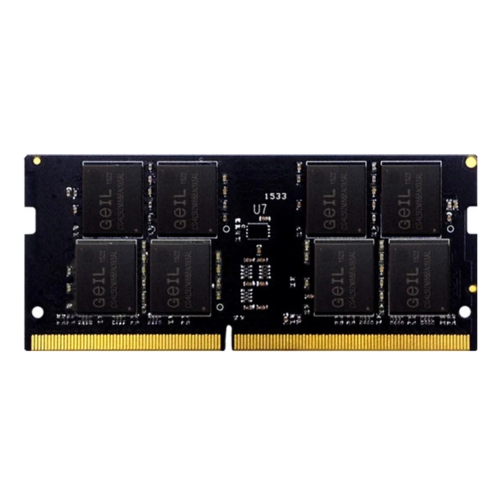 Оперативная память для ноутбука 16Gb DDR4 2400MHz GEIL PC4-19200 SO-DIMM 17-17-17-39 GS416GB2400C17SC Retail Pack