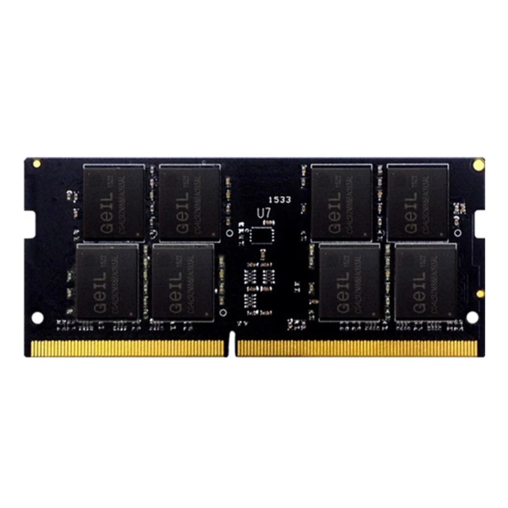 Оперативная память для ноутбука 16Gb DDR4 2666MHz GEIL PC4-21330 SO-DIMM 19-19-19-43 GS416GB2666C19SC Retail Pack