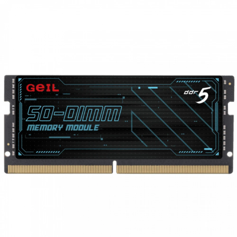 Оперативная память для ноутбука 16GB GEIL 4800MHz DDR5 SO-DIMM PC5-38400 40-40-40-77 1.1V GS516GB4800C40SC Retail pack