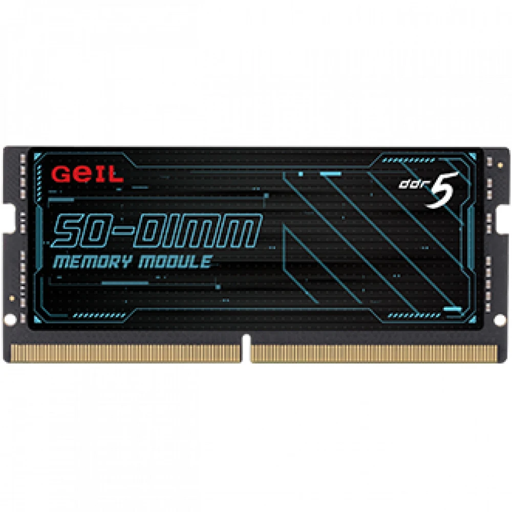 Оперативная память для ноутбука 16GB GEIL 5200MHz DDR5 SO-DIMM PC5-41600 42-42-42-84 1.1V GS516GB5200C42S Bulk