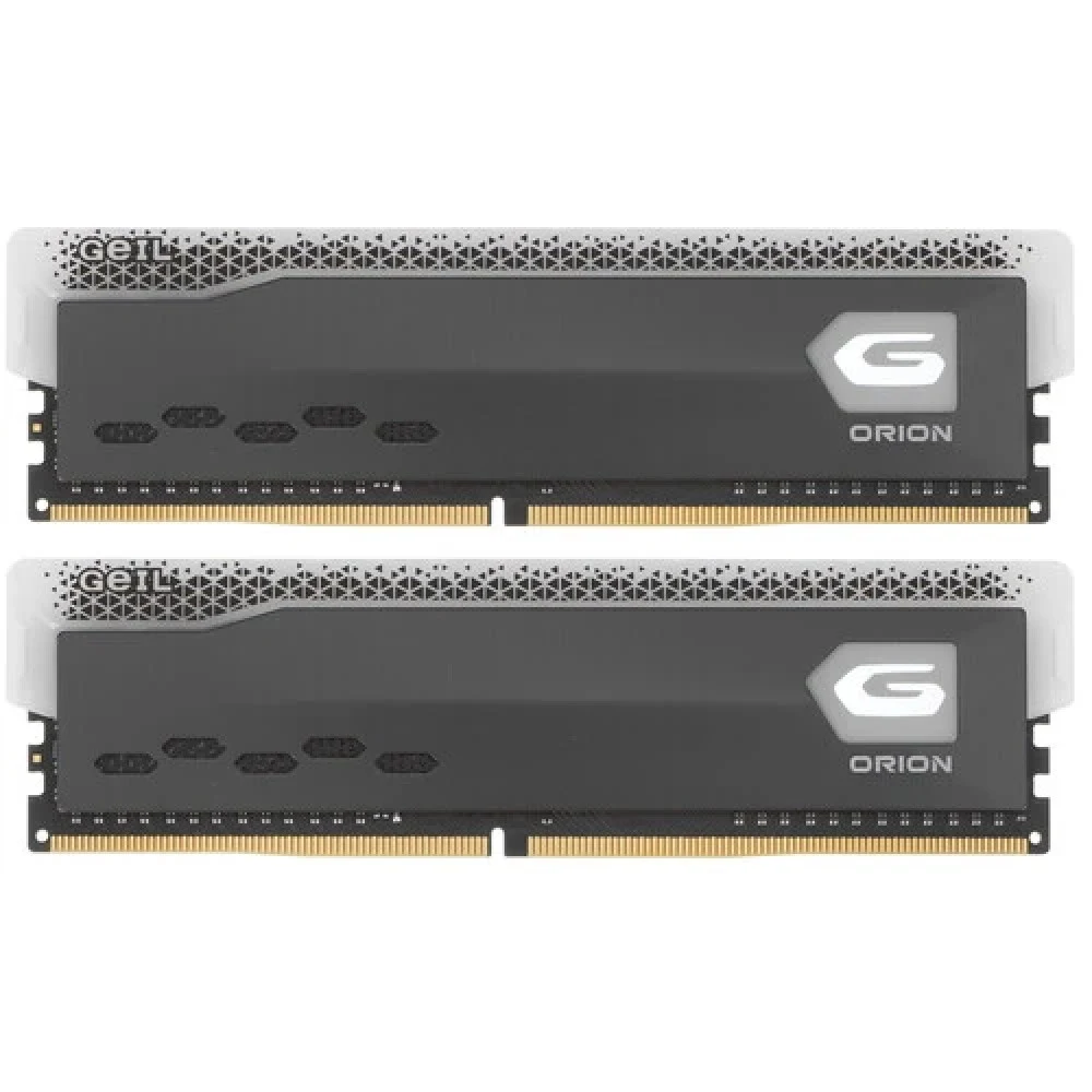 Оперативная память 16GB Kit (8GBx2) GEIL DDR4 3200MHz ORION RGB PC4-25600 16-20-20-40 GOSG416GB3200C16BDC Titanium Grey (AMD)