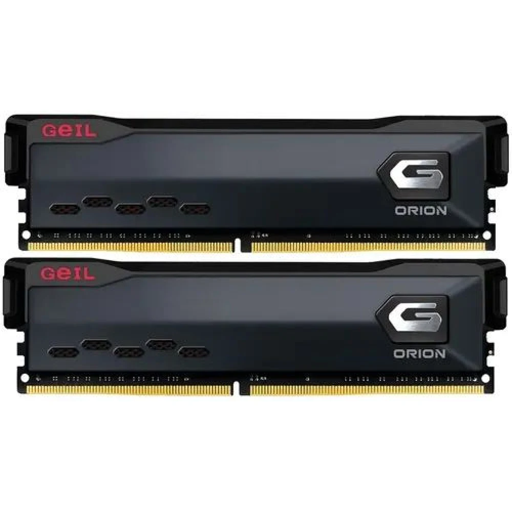 Оперативная память 32GB Kit (16GBx2) GEIL DDR4 3200MHz ORION RGB PC4-25600 16-20-20-40 GOSG432GB3200C16BDC Titanium Grey (AMD)