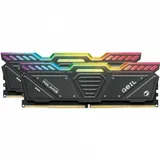 Оперативная память с RGB подсветкой 32GB Kit (2x16GB) GEIL POLARIS RGB 5600Mhz DDR5 PC5-44800 38-44-44-84 1.25V GOSG532GB5600C38ADC Titanium Gray