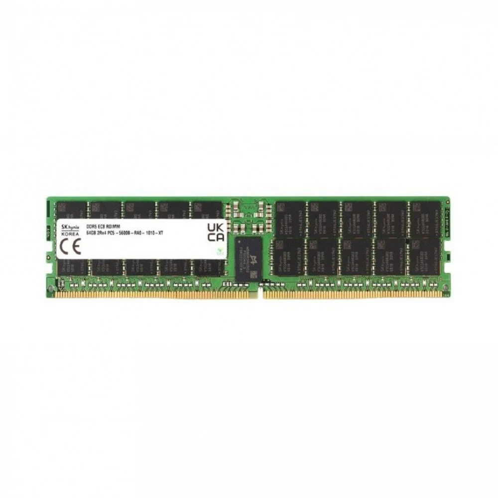 Модуль памяти Hynix 64GB DDR5 HMCG94AGBRA 5600MHz DIMM 2Rx4 Registred ECC