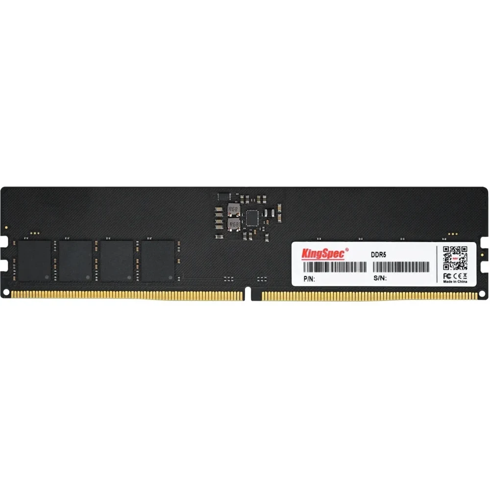 Память DDR5 16GB 6000MHz Kingspec KS6000D5P12516G RTL PC5-48000 CL46 DIMM 288-pin 1.25В single rank Ret