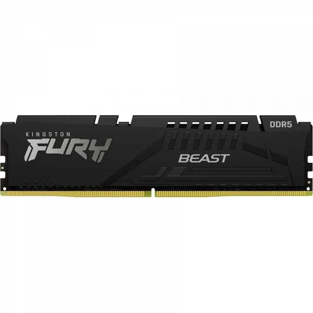 Память DDR5 16GB 6000MHz Kingston KF560C36BBE2-16 Fury Beast RTL Gaming PC5-48000 CL36 DIMM 288-pin 1.35В single rank с радиатором Ret