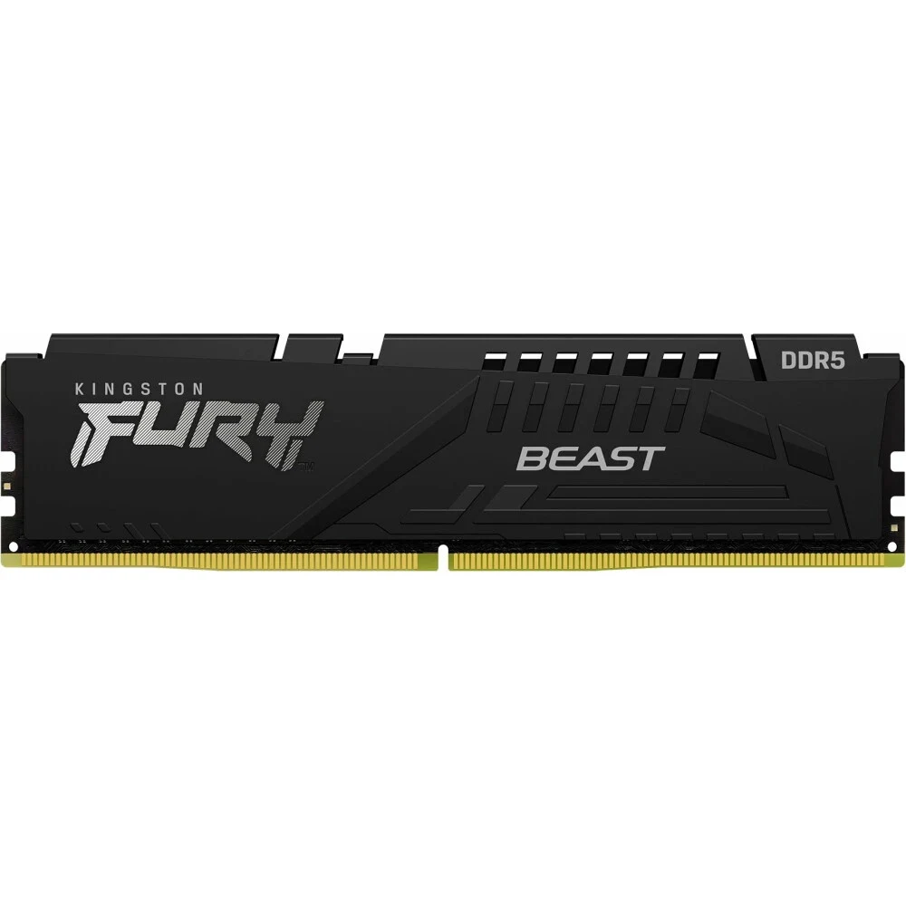 Память DDR5 32GB 5600MHz Kingston KF556C40BB2-32 Fury Beast Black RTL Gaming PC5-44800 CL40 DIMM 288-pin 1.25В single rank с радиатором Ret