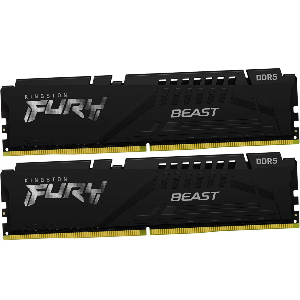 DDR 5 DIMM 32Gb PC54400, 6800Mhz, Kingston FURY Beast Black EXPO CL34 (Kit of 2) (KF568C34BBEK2-32