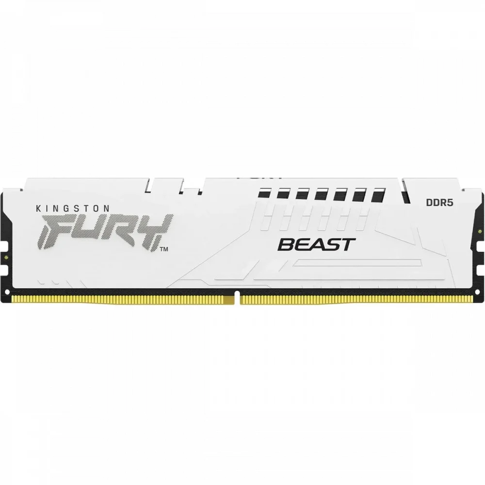 Память DDR5 32GB 6000MHz Kingston KF560C30BWE-32 Fury Beast RTL Gaming PC5-48000 CL30 DIMM 288-pin 1.4В kit single rank с радиатором Ret