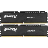 DIMM DDR5 64 GB kit 6000MHz Kingston Fury Beast (AMD), KF560C36BBEK2-64, (2x32GB) CL36