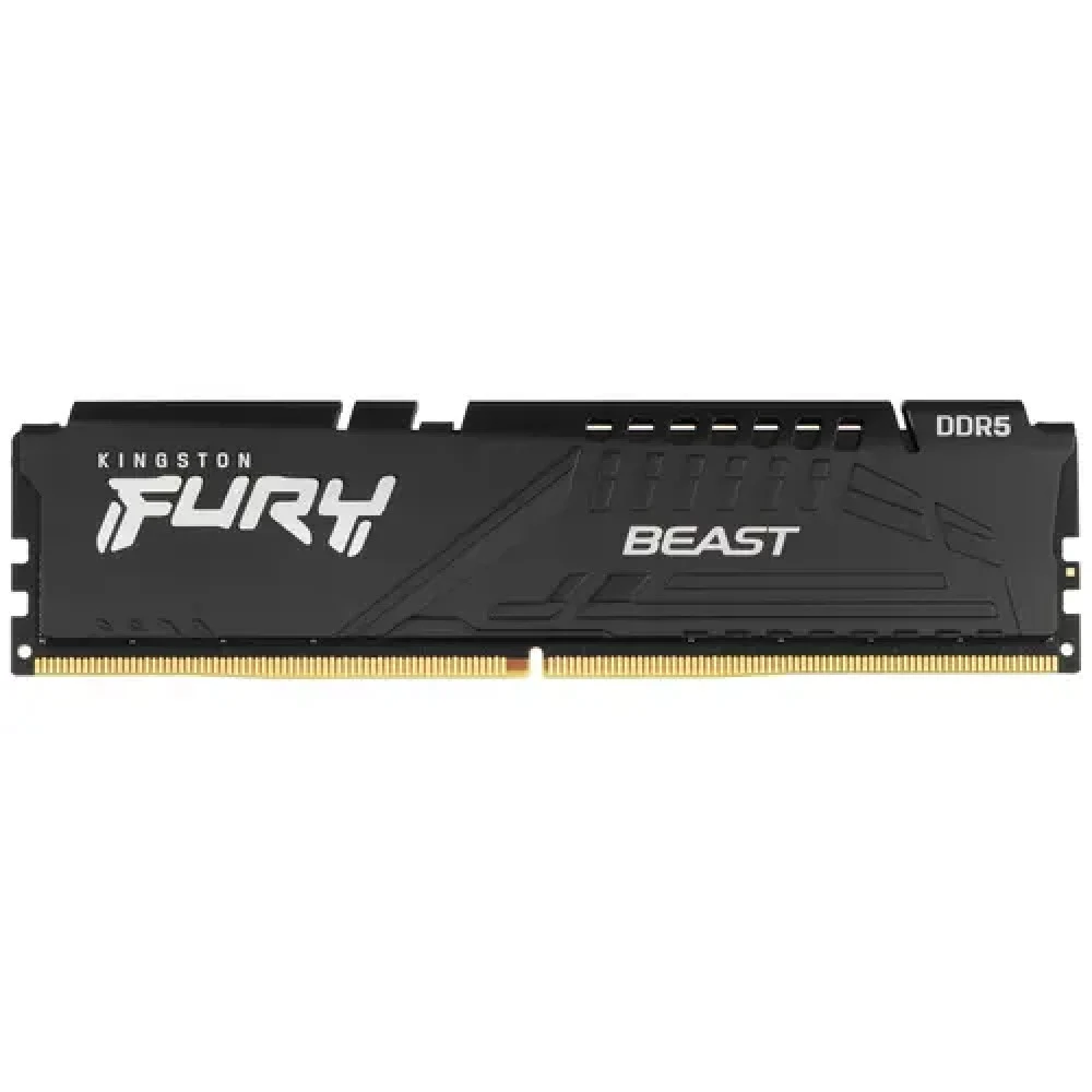 Память DDR5 32Gb 6000MHz Kingston KF560C36BBE-32 Fury Beast Black RTL Gaming PC5-48000 CL36 DIMM 288-pin 1.35В dual rank с радиатором Ret