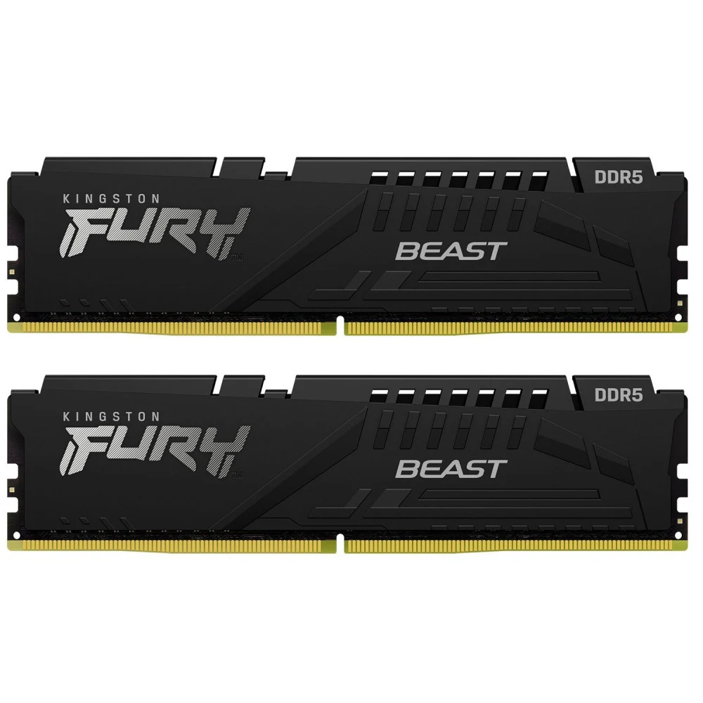 Комплект модулей памяти, Kingston, FURY Beast Black EXPO KF560C30BBEK2-32 (Kit 2x16GB), DDR5, 32GB, DIMM <PC5-48000/6000MHz>