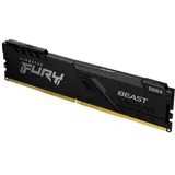 Память DDR4 8Gb 3200MHz Kingston KF432C16BB/8 Fury Beast Black RTL Gaming PC4-25600 CL16 DIMM 288-pin 1.35В single rank с радиатором Ret