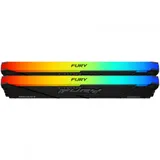 Комплект модулей памяти, Kingston, FURY Beast RGB KF432C16BB2AK2/16 (Kit 2x8GB), DDR4, 16GB, DIMM , Чёрный