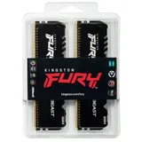 Память DDR4 2x16GB 3200MHz Kingston KF432C16BB12AK2/32 Fury Beast RGB RTL Gaming PC4-25600 CL16 DIMM 288-pin 1.35В dual rank с радиатором Ret