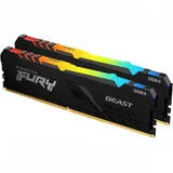 Память DDR4 2x64GB 3200MHz Kingston KF432C16BB2AK2/64 Fury Beast RGB RTL PC4-25600 CL16 DIMM 288-pin 1.35В dual rank Ret
