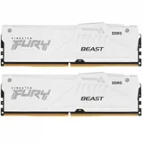 DIMM DDR5 64 GB kit 5200MHz Kingston Fury Beast RGB, KF552C40BWAK2-64, (2x32GB), CL40, white