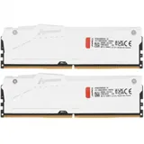DIMM DDR5 64 GB kit 6000MHz Kingston Fury Beast White, KF560C36BWEAK2-64, (2x32GB) CL 40-40-40