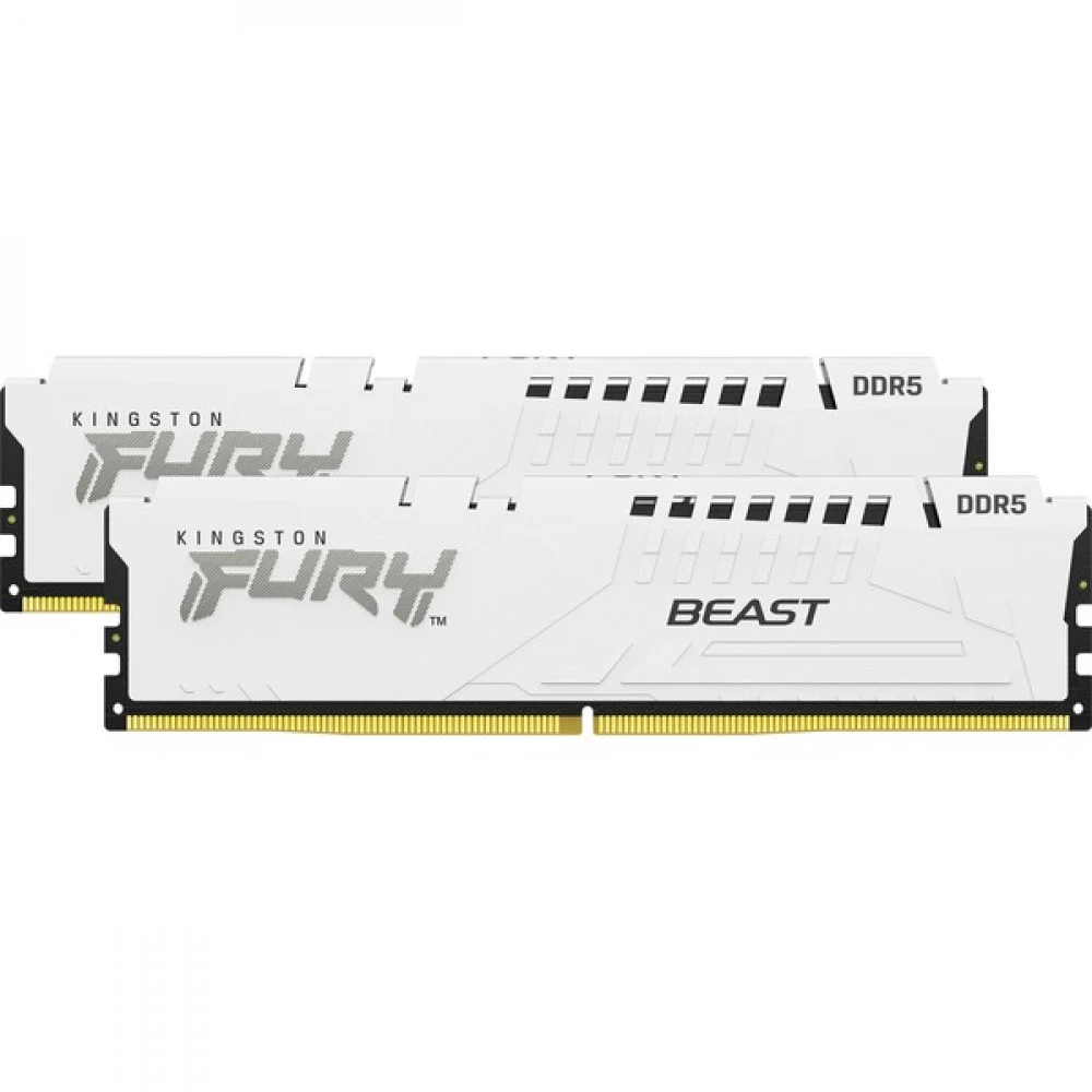 Память DDR5 2x16GB 5200MHz Kingston KF552C40BWK2-32 Fury Beast RTL Gaming PC5-41600 CL40 DIMM 288-pin 1.25В single rank с радиатором Ret