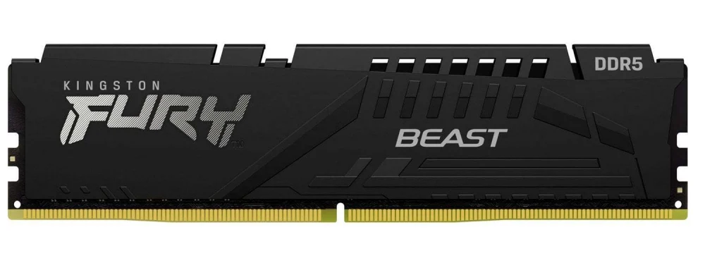 Модуль памяти Kingston 32GB DDR5 6000 DIMM CL30 FURY Beast White RGB EXPO Non-ECC Unbuffered DIMM 2RX8 30-36-36 1.4V 288-pin 16Gbit