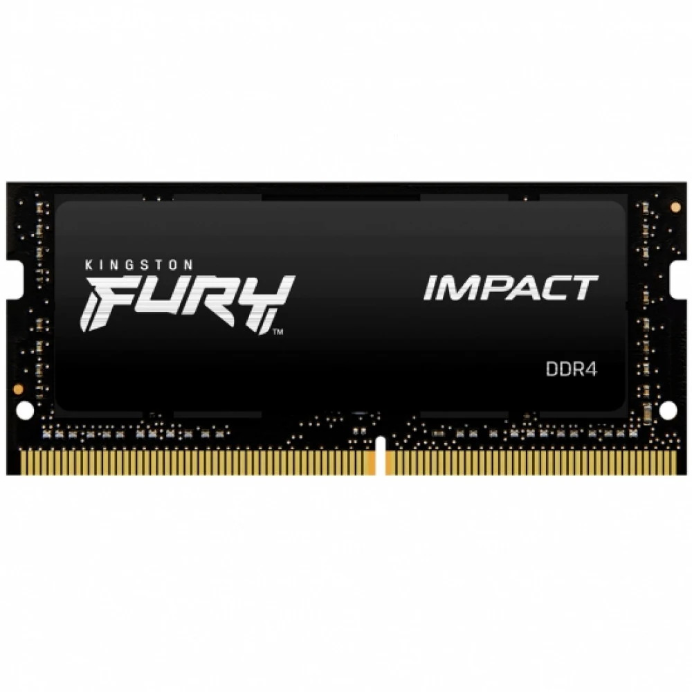 Модуль памяти Kingston FURY Impact Gaming Memory KF432S20IB/8 8GB DDR4 3200 SoDimm Non-ECC, CL20, 1.2V, 1Gx8, RTL, (318449) {25}