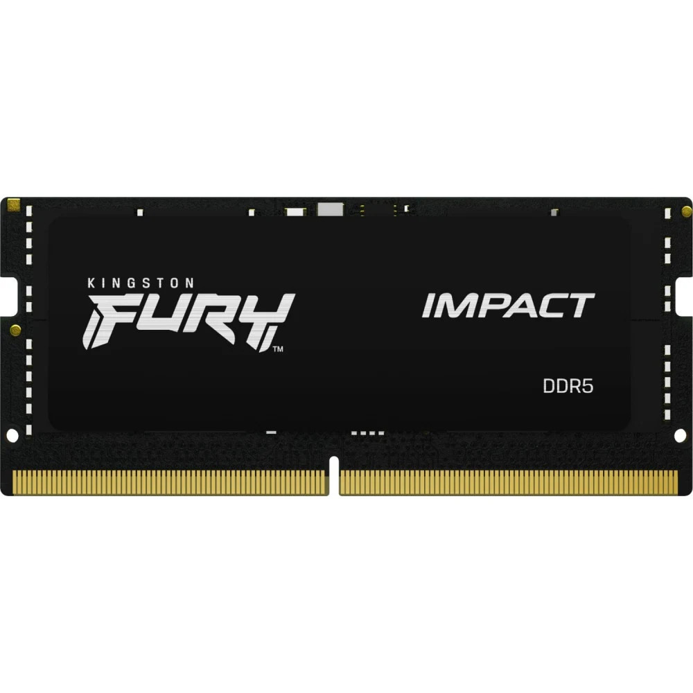 Память DDR5 16GB 6400MHz Kingston KF564S38IB-16 Fury Impact RTL PC5-51200 CL38 SO-DIMM ECC 262-pin 1.35В single rank Ret